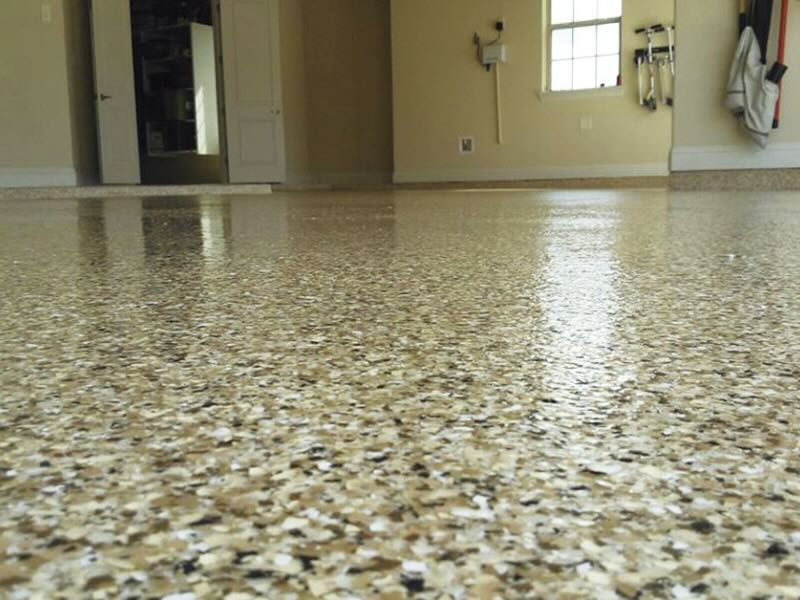 Experience Epoxy Flakes Floor Brillance Xpedite Coatings 